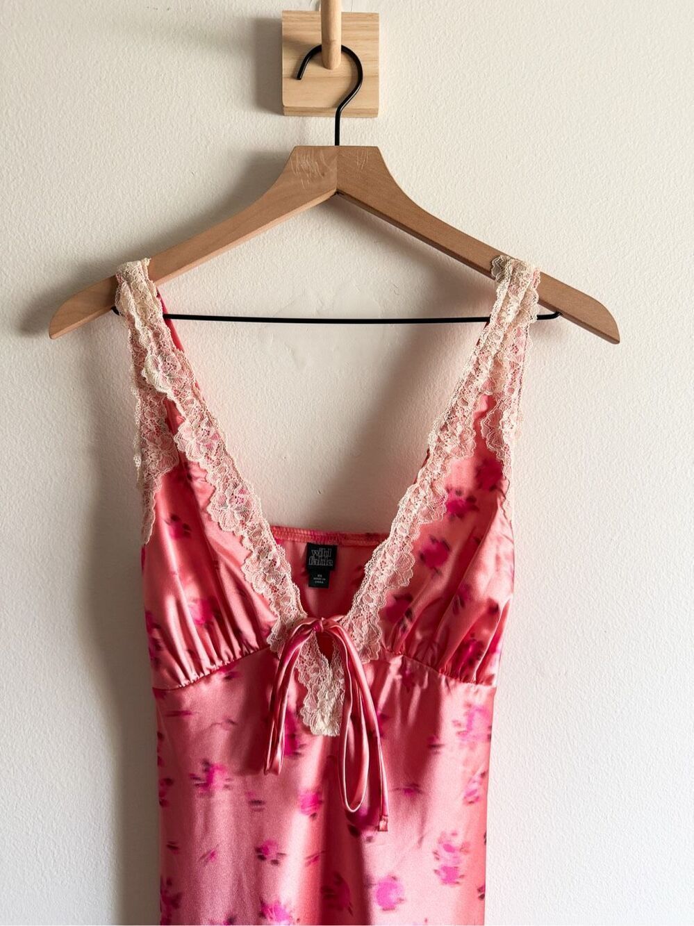 Wild Fable Satin Floral Dress Size XS - Picture 4 of 7